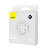 Магнитное кольцо Baseus Halo Series Magnetic Ring Silver Black (2 Pack) (PCCH000001)
