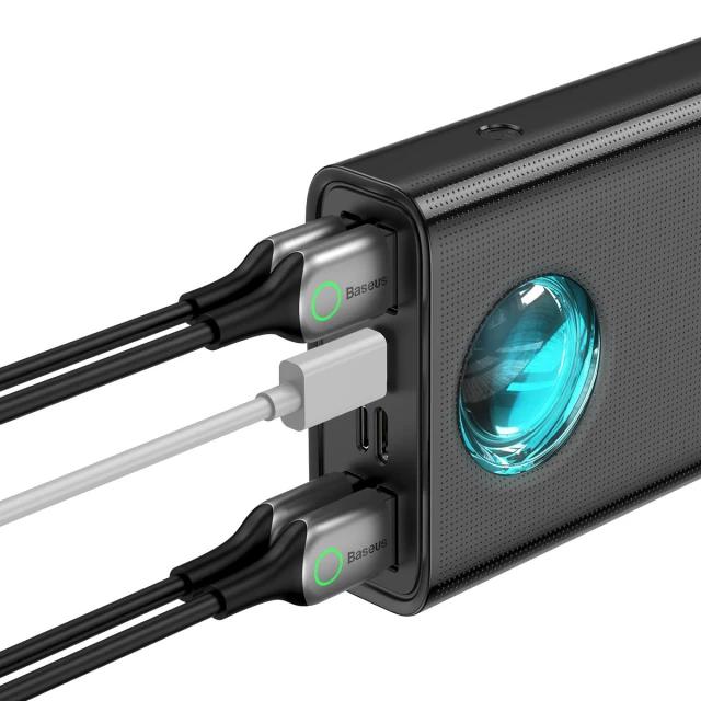 Портативний зарядний пристрій Baseus Amblight Digital Display Fast Charge 30000 mAh 65W Black (PPLG000101)