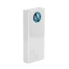 Портативний зарядний пристрій Baseus Amblight Overseas Edition 65W 30000mAh White (PPLG000102)