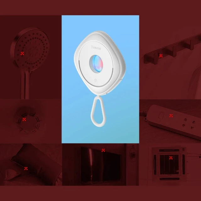 Детектор прихованої камери Baseus Heyo Hidden Camera Detector White (FMHY000002)