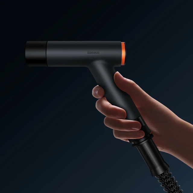 Насадка-распылитель Baseus GF3 Car Wash Spray Nozzle with 15m Hose Dark Grey (CPGF020013)