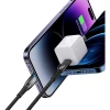 Кабель Baseus Glimmer Series Fast Charge USB-C to Lightning 2m Black (CADH000101)