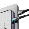 Кабель Baseus Glimmer Series Fast Charge USB-A to Lightning 2m Black (CADH000301)