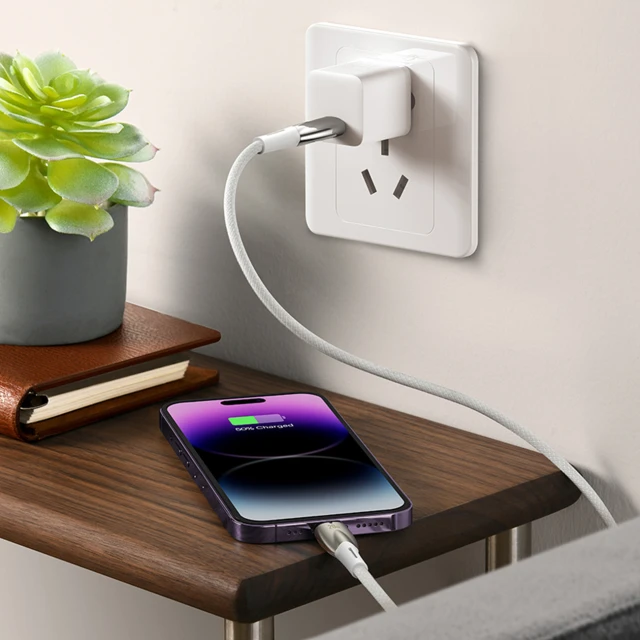 Кабель Baseus Glimmer Series Fast Charge USB-A to Lightning 2m Black (CADH000301)