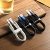 Кабель Baseus Glimmer Series Fast Charge USB-A to Lightning 2m Black (CADH000301)