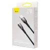 Кабель Baseus Glimmer Series Fast Charge USB-A to Lightning 2m Black (CADH000301)