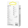 Кабель Baseus Glimmer Series Fast Charge USB-C to USB-C 100W 1m Black (CADH000701)