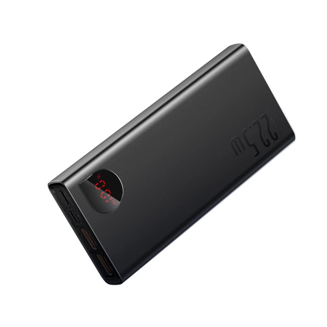 Портативний зарядний пристрій Baseus Adaman Fast Charging 22.5W 20000mAh with USB-A to USB-C Cable Black (PPAD070101)