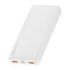 Портативний зарядний пристрій Baseus Bipow Fast Charging 10000 mAh 20W with USB-A to Micro-USB 0.25m Cable White (PPBD050502)