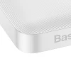 Портативний зарядний пристрій Baseus Bipow Fast Charging 10000 mAh 20W with USB-A to Micro-USB 0.25m Cable White (PPBD050502)