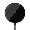 Бездротовий зарядний пристрій Baseus Simple Mini 3 15W Black with MagSafe (CCJJ040001)
