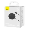 Бездротовий зарядний пристрій Baseus Simple Mini 3 15W Black with MagSafe (CCJJ040001)