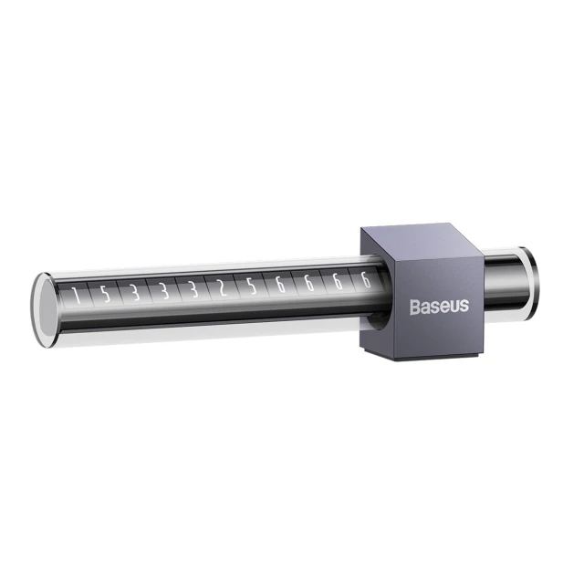Автовізитка Baseus Parking Plate Grey (CNHM020014)