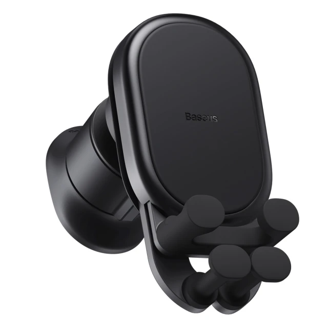 Автотримач з функцією бездротової зарядки Baseus Air Vent 15W Black (SUWX030001)