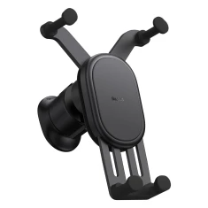 Автодержатель с функцией беспроводной зарядки Baseus Air Vent 15W Black (SUWX030001)