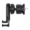 Автотримач з функцією бездротової зарядки Baseus Air Vent 15W Black (SUWX030001)
