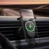 Автотримач з функцією бездротової зарядки Baseus Air Vent 15W Black (SUWX030001)