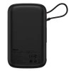 Портативний зарядний пристрій Baseus Qpow Digital Display Fast Charging 22.5W 10000mAh with USB-C Cable Black (PPQD060101)