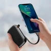 Портативний зарядний пристрій Baseus Qpow Digital Display Fast Charging 20W 20000mAh with Lighting Cable Black (PPQD060201)