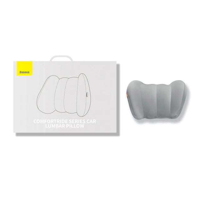 Автомобільна подушка для підголовника Baseus ComfortRide Gray (CNTZ000013)