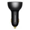 Автомобільний зарядний пристрій Baseus Digital Display Fast Charger USB-A/USB-C 140W with USB-C to USB-C Cable Black (CGZX070001)