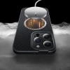 Чохол і захисне скло Baseus Synthetic Fiber для iPhone 14 Pro Max Black with MagSafe (ARQW000301)