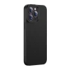 Чохол і захисне скло Baseus Synthetic Fiber для iPhone 14 Pro Max Black with MagSafe (ARQW000301)