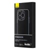Чохол і захисне скло Baseus Synthetic Fiber для iPhone 14 Pro Max Black with MagSafe (ARQW000301)