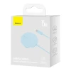 Бездротовий зарядний пристрій Baseus Simple Mini3 15W Blue with MagSafe (CCJJ040303)