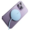 Бездротовий зарядний пристрій Baseus Simple Mini3 15W Blue with MagSafe (CCJJ040303)