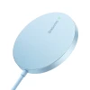 Бездротовий зарядний пристрій Baseus Simple Mini3 15W Blue with MagSafe (CCJJ040303)
