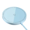 Бездротовий зарядний пристрій Baseus Simple Mini3 15W Blue with MagSafe (CCJJ040303)