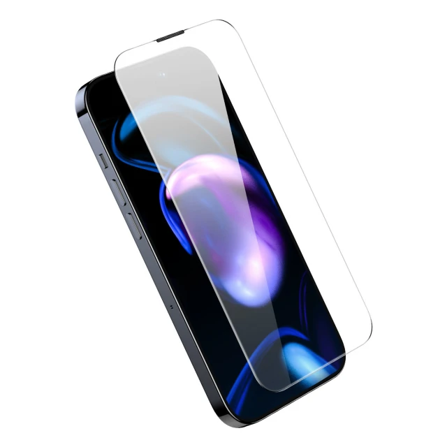 Захисне скло Baseus Tempered Glass 0.3mm with Speaker Cover для iPhone 14 Pro Transparent (SGXT000402)