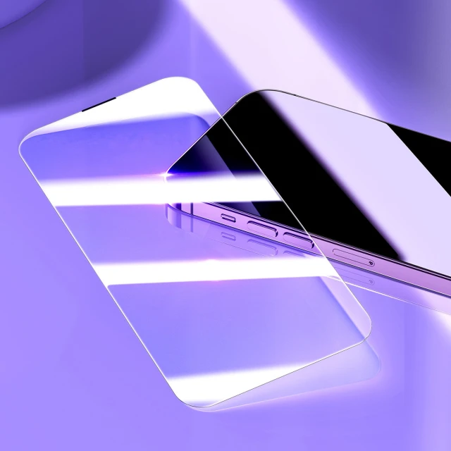 Захисне скло Baseus Tempered Glass 0.3mm with Speaker Cover для iPhone 14 Pro Max Transparent (SGXT000502)