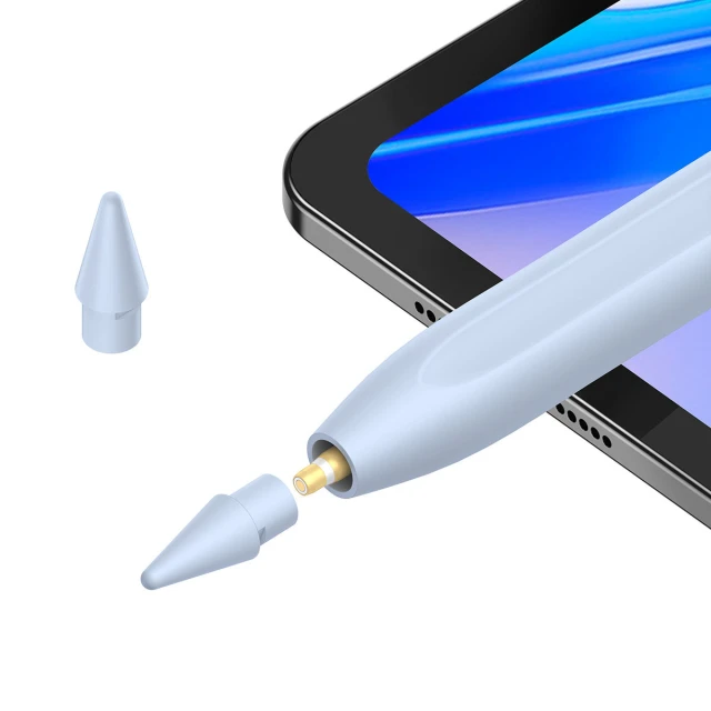 Стилус Baseus Smooth Writing 2 Wireless Charging для iPad Blue (SXBC060103)