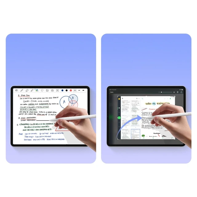 Стилус Baseus Smooth Writing 2 with LED Indicators Active для iPad White (SXBC060402)