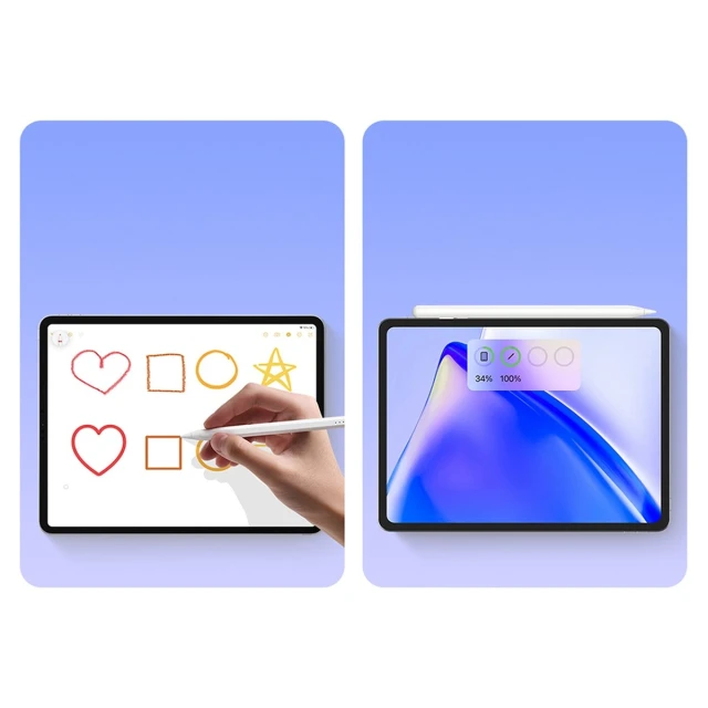 Стилус Baseus Smooth Writing 2 with LED Indicators Active для iPad White (SXBC060402)