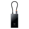 USB-C хаб Baseus PioneerJoy 4xUSB-A 3.0 сірий (6932172625955)