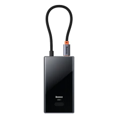 USB-C хаб Baseus PioneerJoy 4xUSB-A 3.0 сірий (6932172625955)