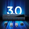 USB-C хаб Baseus PioneerJoy 4xUSB-A 3.0 сірий (6932172625955)