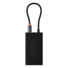 USB-C хаб Baseus PioneerJoy 4xUSB-A 3.0 сірий (6932172625955)