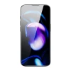 Захисне скло Baseus 0.4mm Corning HD Tempered Glass (with Speaker Cover & Dust Filter & Mounting Kit) для iPhone 14 Pro Transparent (SGKN030802)