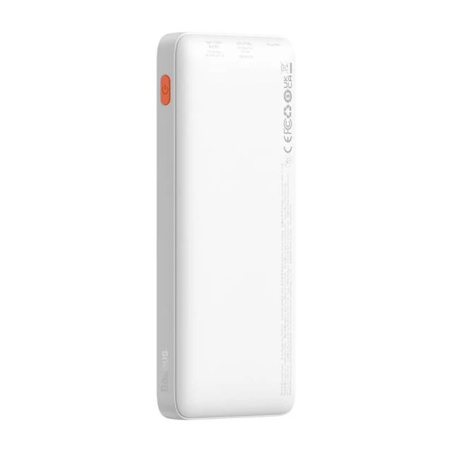 Портативний зарядний пристрій Baseus Airpow 20W 10000mAh White (PPQD090002)