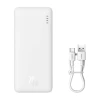 Портативний зарядний пристрій Baseus Airpow 20W 10000mAh White (PPQD090002)