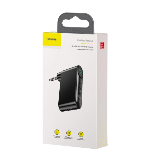Передавач Baseus Overseas Edition (BSBA-02) Black (WXQY010001)