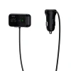 Автомобільний зарядний пристрій Baseus S-16 Car Bluetooth MP3 Player Black (CCMT000201)
