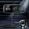 Автомобільний зарядний пристрій Baseus S-16 Car Bluetooth MP3 Player Black (CCMT000201)