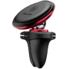Автотримач Baseus Magnetic Air Vent Car Mount Holder Red (SUGX020009)