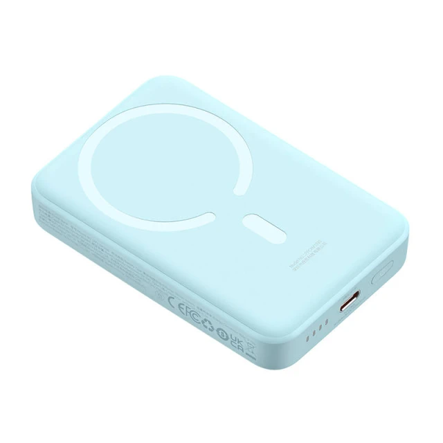 Портативний зарядний пристрій Baseus Magnetic Mini 10000 mAh 30W Blue with MagSafe (PPCX110203)