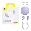 Бездротові навушники Baseus Bowie WM01 Purple (NGTW370005)